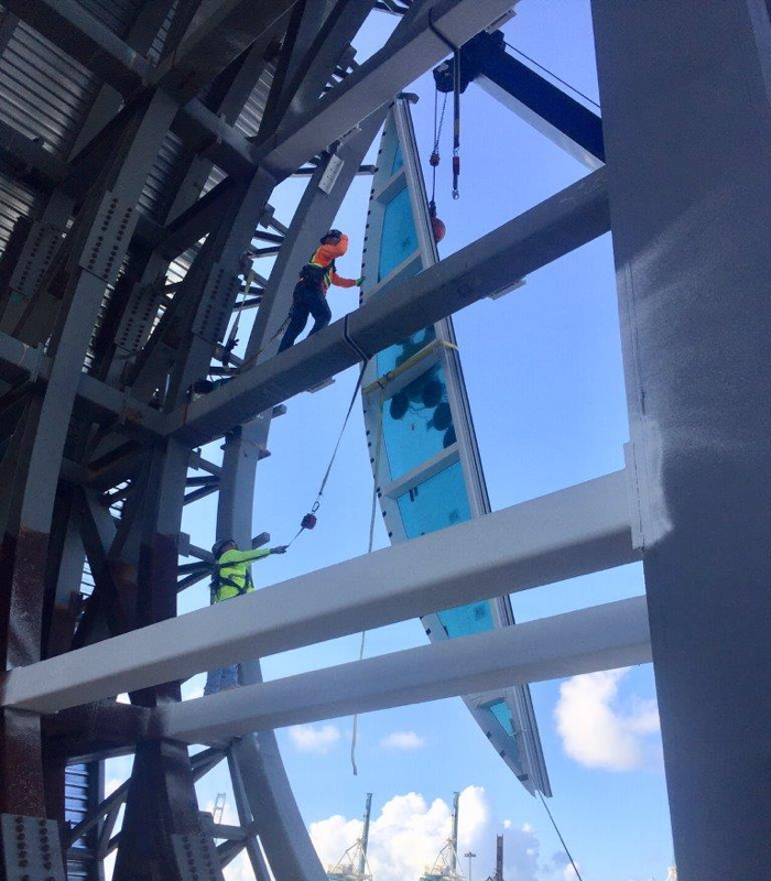 Installation process step 1