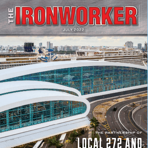 July 2022 Ironworkers Magazine Feature